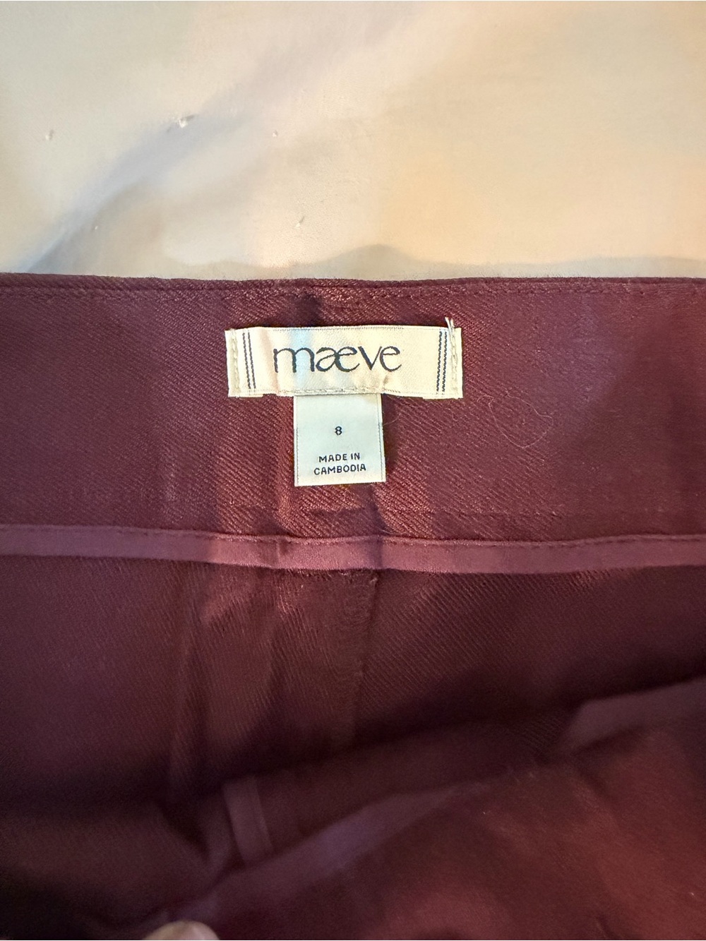 Maeve Wide Leg Pants in Deep Brown - Picture 4 of 6